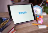 Zoom on tablet