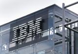 IBM sign on building