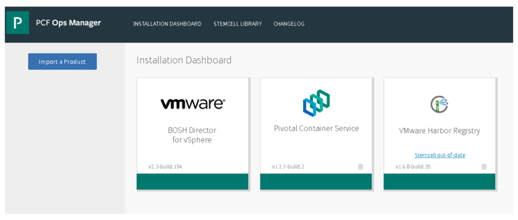Login to PCF OPS Manager Interface