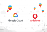Google Cloud and Vodafone mockup