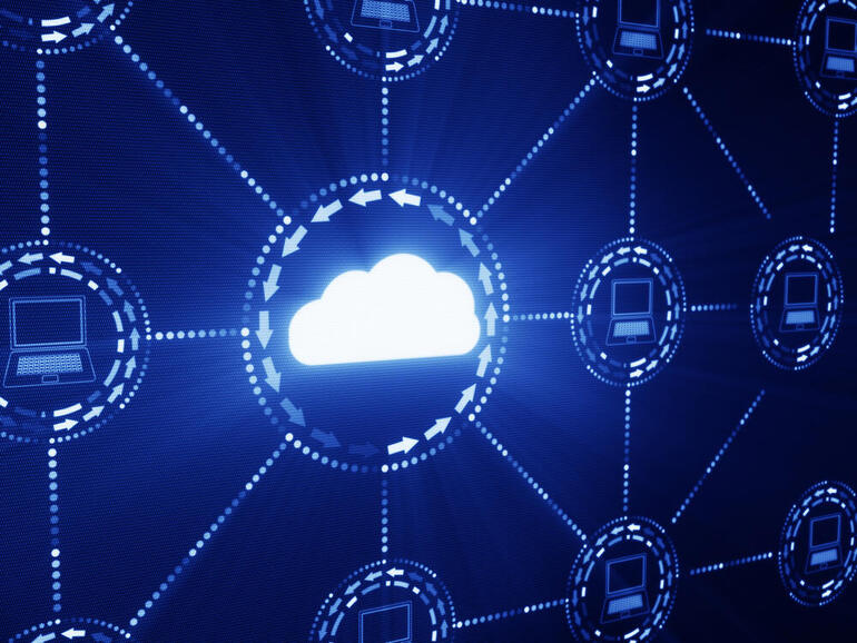 Cloud computing concept