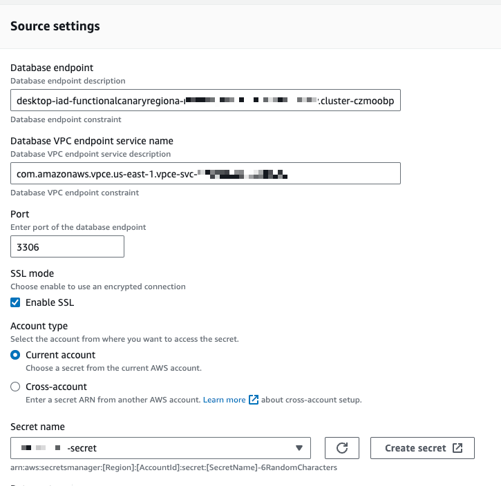 Create Firehose Stream - screen 2