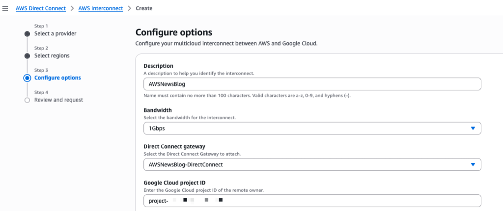 AWS interconnect - 3